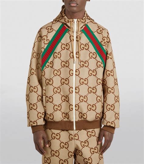 gucci kilt men|Gucci hooded jacket men.